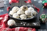 Chocolate Chip Snowball Cookies Recipe — Soft, Melting Bites