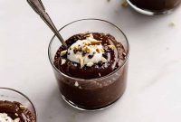 Snickers-Inspired Chia Pudding Recipe: Chocolate Peanut Butter Parfait