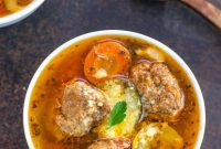 Keto Meatball Minestrone Soup Recipe — Low-Carb Comfort Bowl