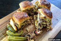Savory Chopped Pork Sliders with Tangy BBQ Slaw