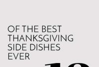 12 Irresistible Thanksgiving Side Dishes Your Guests Will Love