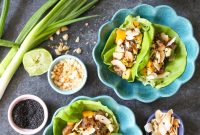 Spicy Mango Avocado Poke Lettuce Wraps for Fresh Weeknight Meals