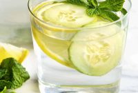 Refreshing Cucumber Lemon Mint Infused Water Recipe