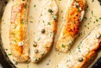 Creamy Lemon Salmon Piccata Recipe for Weeknight Dinners