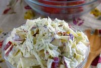 Crisp Apple Coleslaw Recipe for Fresh Summer Salads