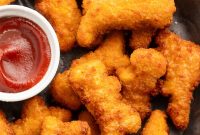 Crispy Air Fryer Dino Nuggets Recipe for Kids