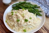Slow Cooker Chicken and Creamy Gravy Recipe
