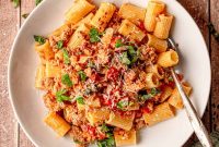 Creamy Italian Sausage Rigatoni — 40-Minute Weeknight Pasta