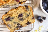 Almond Flour Blueberry Lemon Quick Bread Recipe