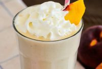 Homemade Peach Milkshake Recipe: Creamy Fresh Peach Shake