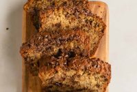 Moist Chocolate Chip Banana Bread Recipe