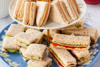 Vegan Afternoon Tea Sandwiches with Quorn: Jubilee Menu Ideas
