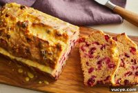 Cranberry Orange Loaf with Zesty Orange Glaze Recipe