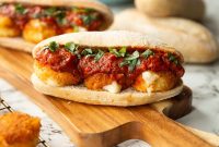 Crispy Fried Goat Cheese Sandwich Recipe