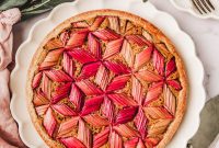 Perfectly Tart Rhubarb Tart Recipe for Spring Baking