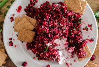 Creamy Cranberry and Cream Cheese Dip for Parties
