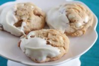 White Chocolate–Dipped Walnut Cookies Recipe