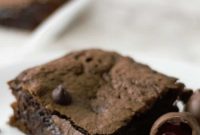 Chocolate Cherry Brownies with Gooey Chocolate Ganache