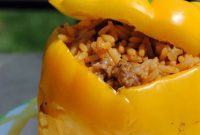 Grilled Jambalaya-Stuffed Bell Peppers: Smoky Cajun Dinner