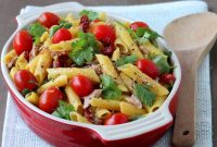 Gluten-Free Tuna Pasta Salad with Zesty Lemon Dressing
