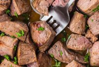Garlic Butter Steak Bites Recipe — Quick Sizzling Skillet Meal