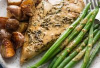 Creamy Dijon Chicken with Roasted Potatoes Recipe