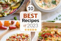 Top 10 Must-Try Recipes from 2023