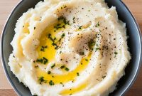 Creamy Garlic Mashed Potatoes Recipe