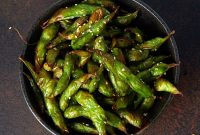 Crispy Air Fryer Frozen Edamame in 10 Minutes