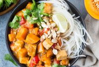 Creamy Thai Butternut Squash Curry with Coconut and Lime