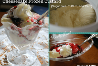 Sugar-Free Frozen Cheesecake Custard Recipe