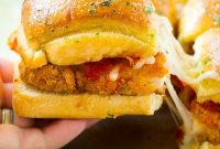 Chicken Parmesan Sliders Recipe: Crispy Mini Sandwiches for Parties