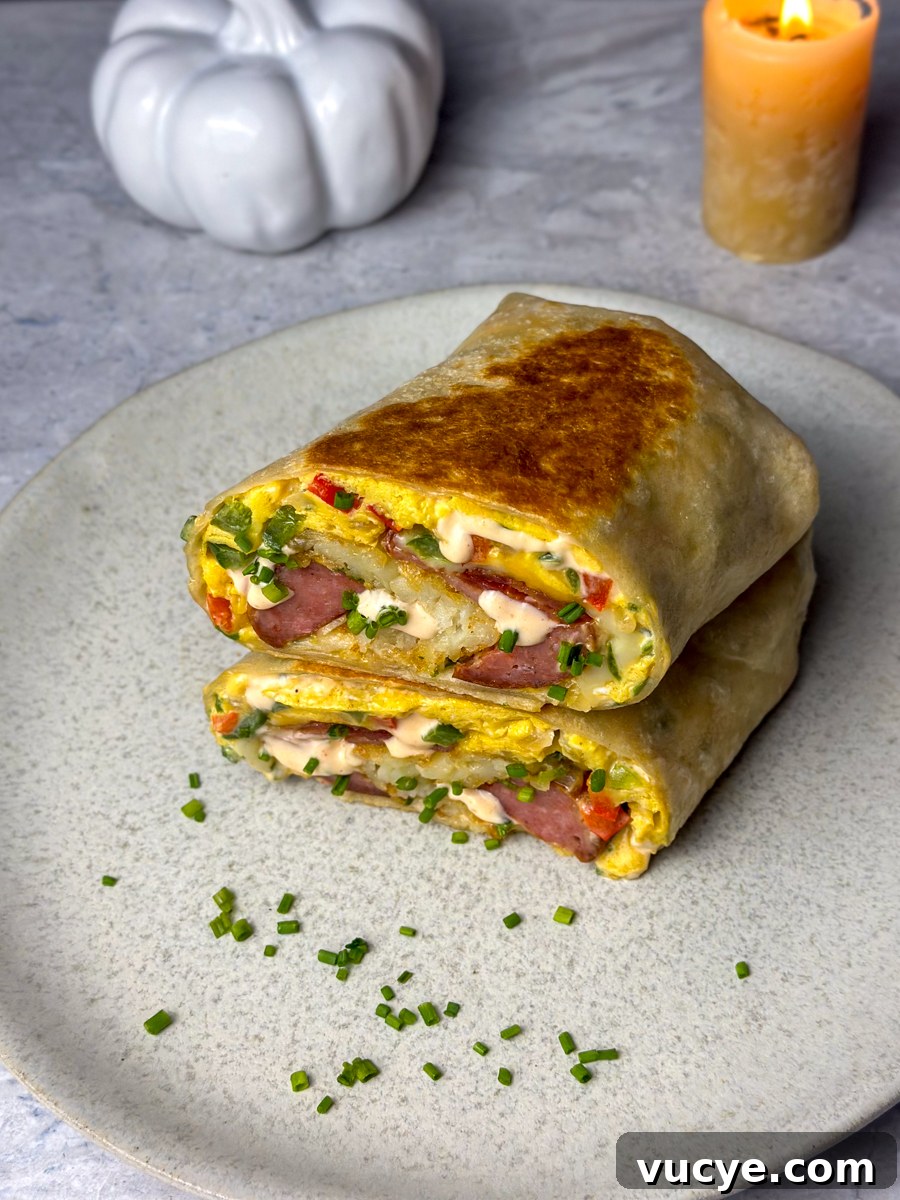 breakfast burritos meal prep