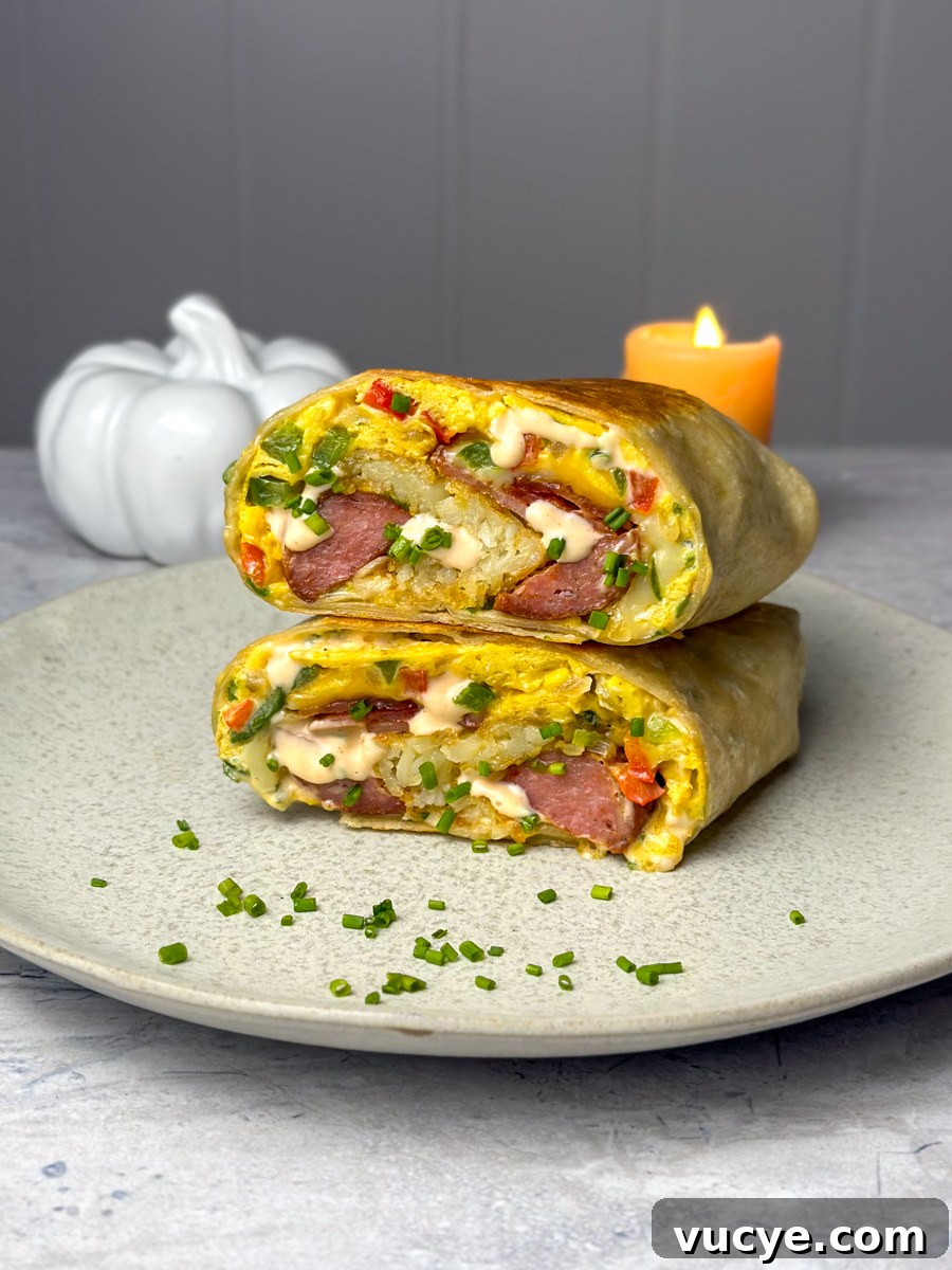 breakfast burritos meal prep