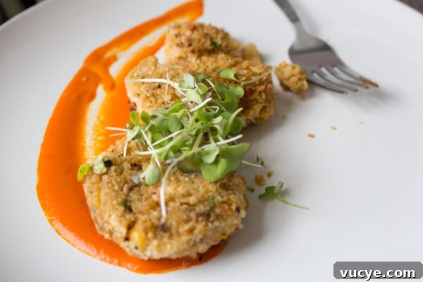 Simple Vegan Thanksgiving Side Dishes to Impress Guests 9 Hearts of Palm Vegan Crab Cakes