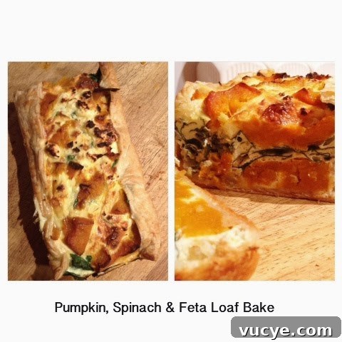 9 Creative Ways to Use Pumpkin for Fall Decorating and Cooking 7 Pumpkin, Spinach and Feta Loaf Bake