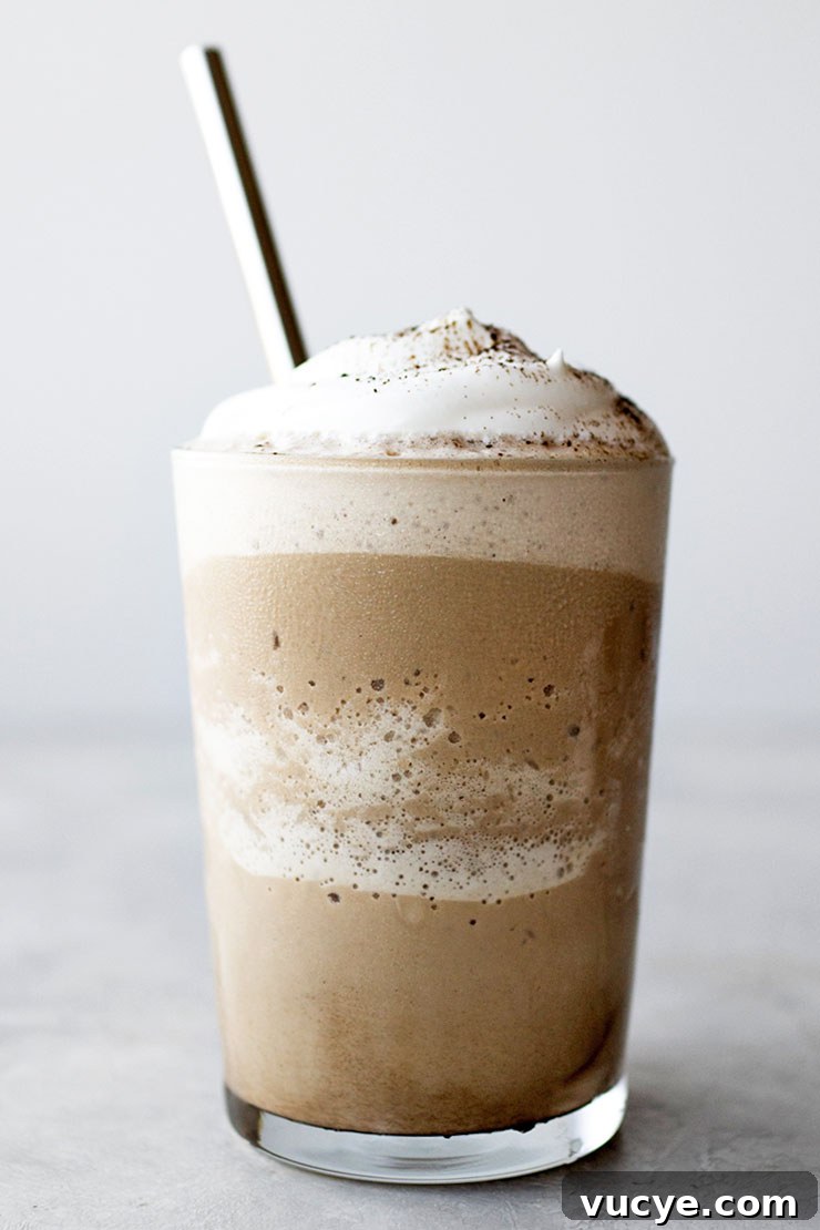 Hojicha Caramel Frappuccino