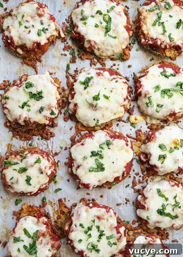Crispy Baked Eggplant Parmesan (No-Fry, Simple Recipe) 15 Crispy Eggplant Parmesan {No-Fry, Baked, Easy Recipe}