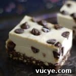 Raw Chocolate Chip Slice (Free From: dairy, gluten & grains, refined sugar)