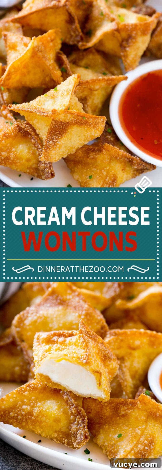 Cream Cheese Wontons Recipe | Cream Cheese Rangoon | Wonton Appetizer