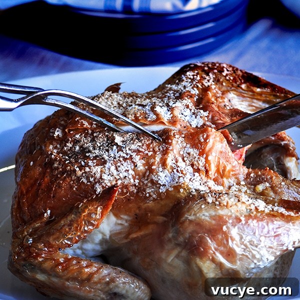 Perfect Roast Chicken: Two Foolproof Oven Methods 4 Carving a roast chicken.