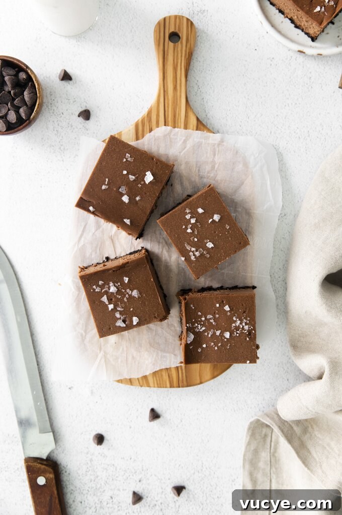 Chocolate Cheesecake Bars
