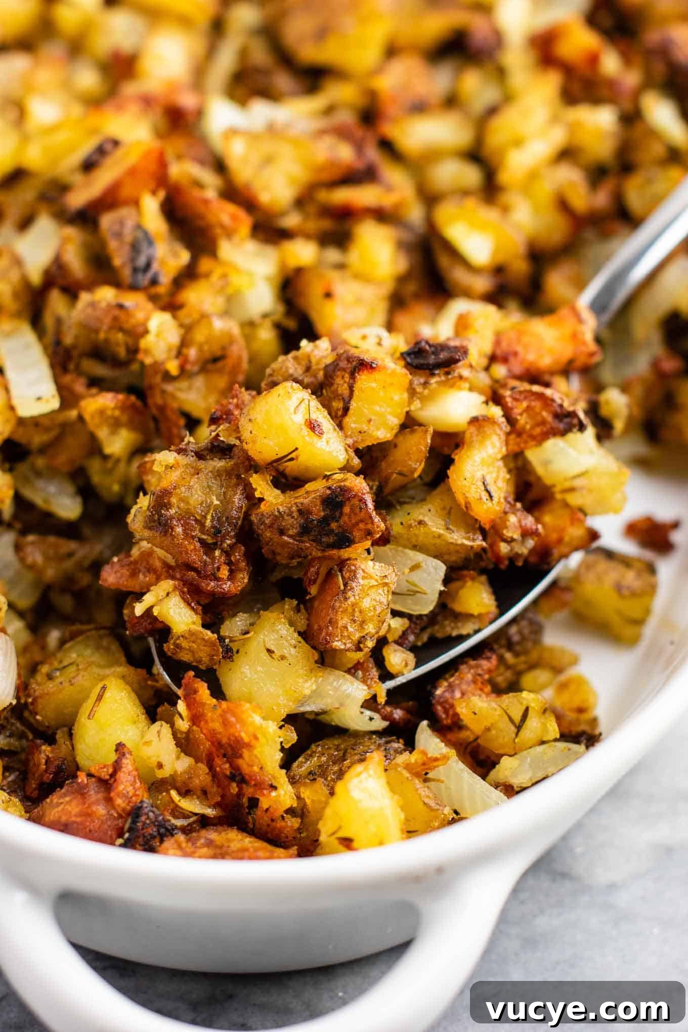 25 Top Vegan Recipes for Every Meal 15 This famous crispy potato casserole is SO GOOD! Perfectly crispy potatoes slow roasted to perfection.