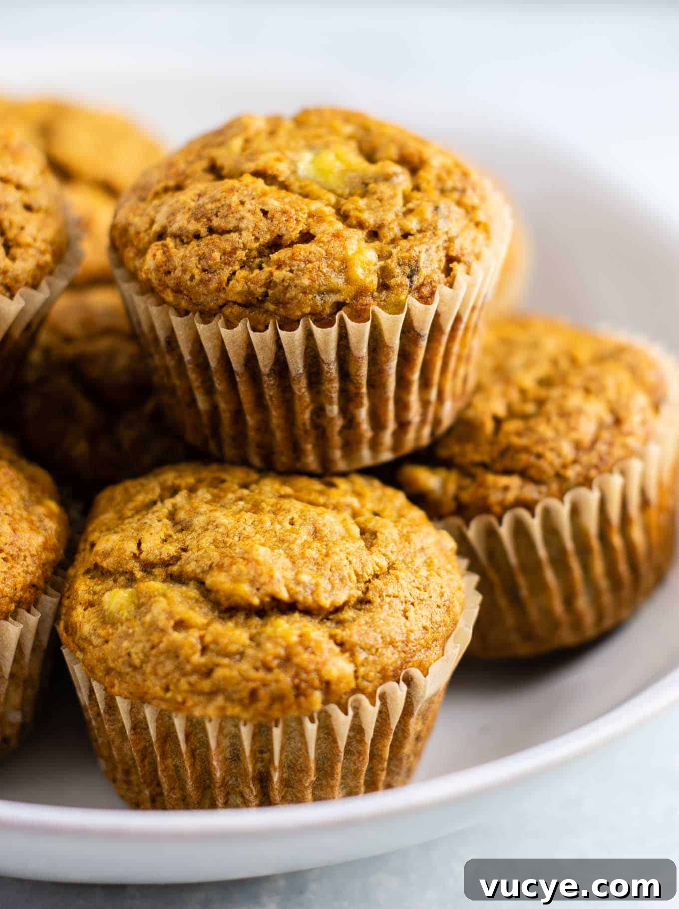 25 Top Vegan Recipes for Every Meal 8 best vegan recipes - Healthy and easy vegan banana muffins recipe with applesauce – these are amazing and totally oil free!