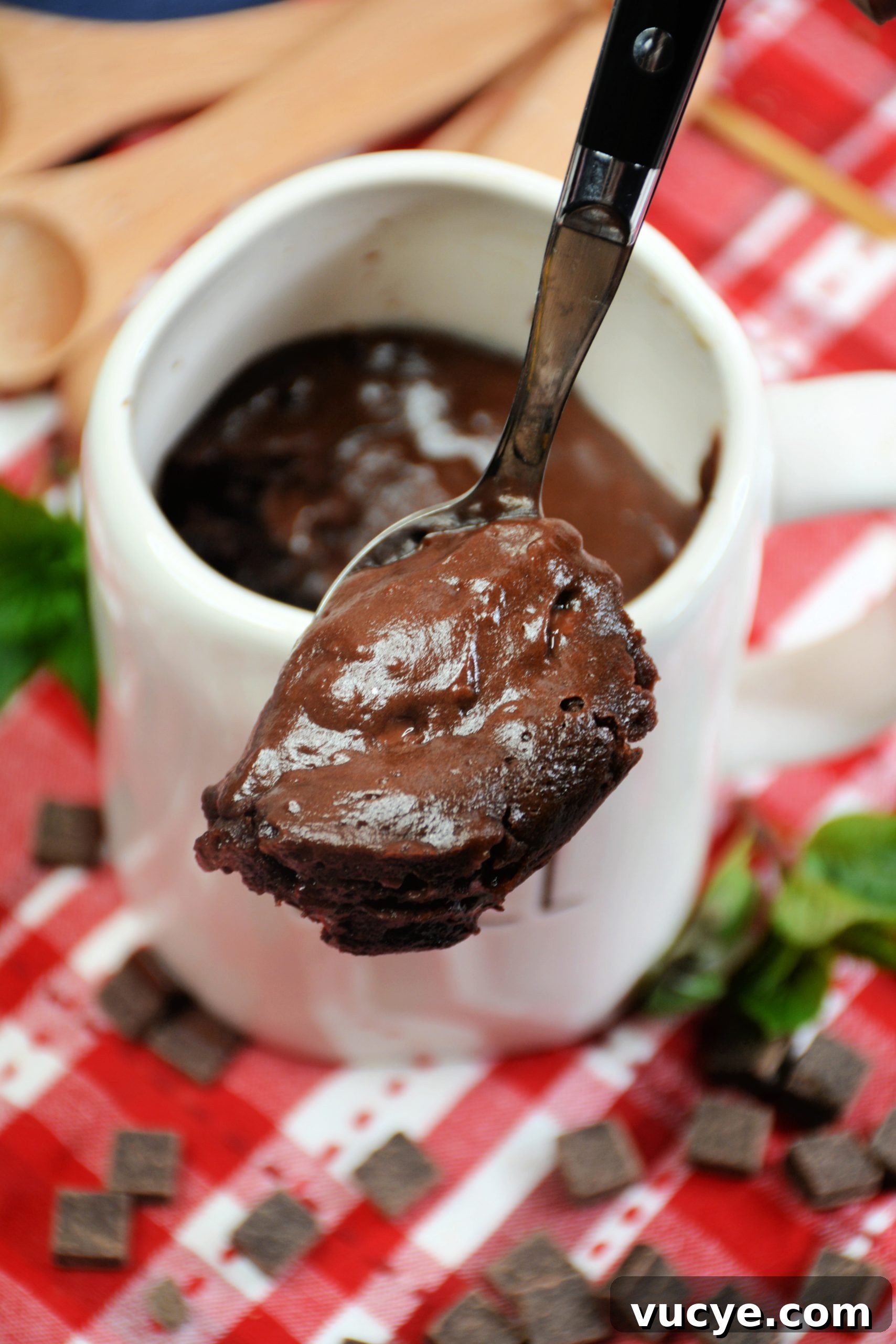 One-Minute Chocolate Mug Cake Recipe 3 Skinny Chocolate Mug Cake