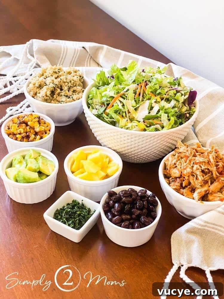 Instant Pot Salsa Chicken Quinoa Salad Bowls for Meal Prep 2 img 15098 1