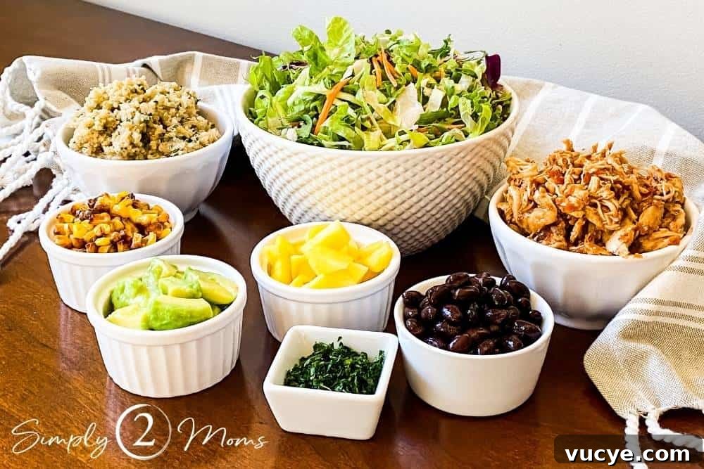 Instant Pot Salsa Chicken Quinoa Salad Bowls for Meal Prep 6 img 15098 5