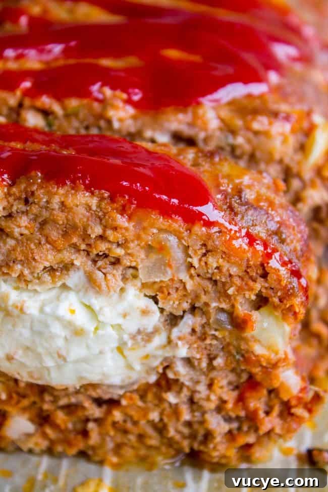 Cream Cheese Stuffed Meatloaf Cream Cheese Stuffed Meatloaf