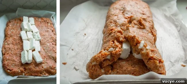 Cream cheese stuffed in meatloaf cream cheese stuffed in a meatloaf