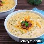 Broccoli Chicken Cheese Soup